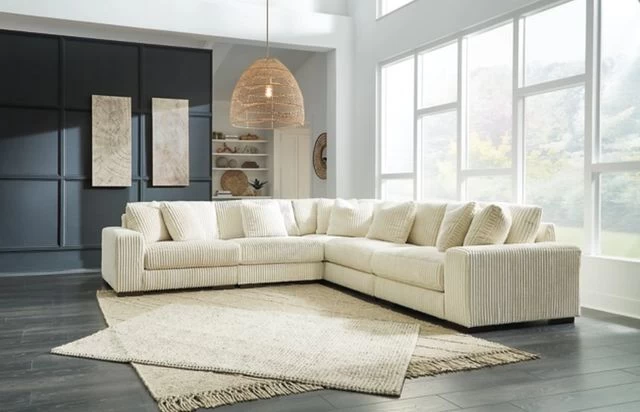 Signature Design By Ashley® Lindyn 5-Piece Fog Sectional 4 Signature Design By Ashley® Lindyn 5-Piece Fog Sectional - Image 2