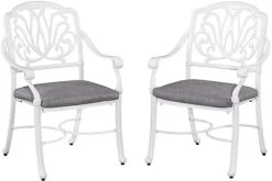 Homestyles® Capri 2-Piece White Chair Set