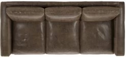 Bernhardt Dawkins Walnut Leather Sofa -Furniture Store 512b30be fc0b 4396 82db c8bcd0d7e308