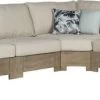 Signature Design By Ashley® Silo Point 5-Piece Brown Outdoor Sectional
