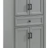 Crosley Furniture® Tara Distressed Gray Pantry -Furniture Store 53ad0745 68b0 462e 926f 4fd88c0c28c4