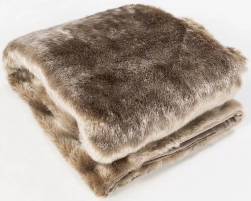 Surya Innu Camel 50"x60" Throw Blanket 4 Surya Innu Camel 50"x60" Throw Blanket - Image 2