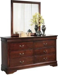 Signature Design By Ashley® Alisdair Dark Brown Dresser And Mirror