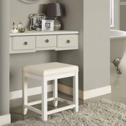 Crosley Furniture® Vista White Vanity Stool 11 Crosley Furniture® Vista White Vanity Stool -Furniture Store 551f9615 4623 4316 addf 9e5b6e1e0a44