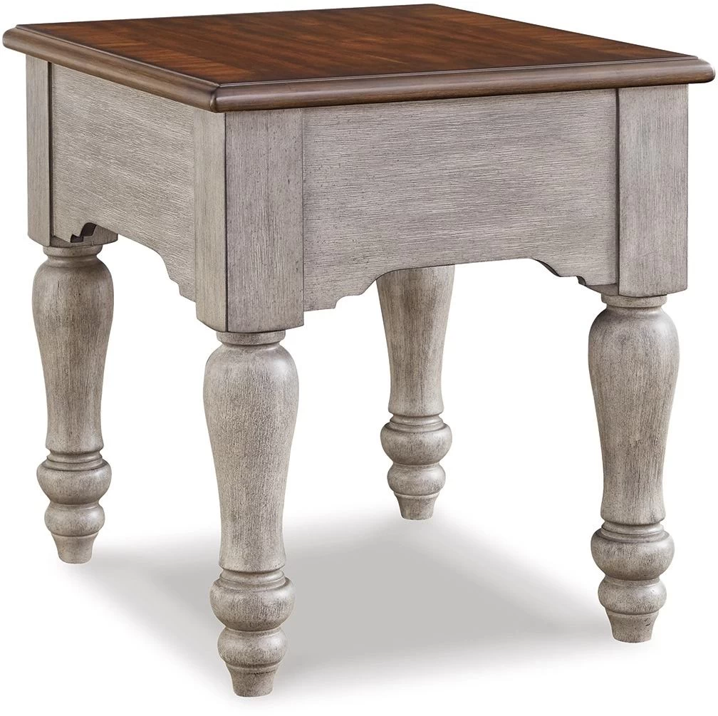 Signature Design By Ashley® Lodenbay Antique Gray/Brown End Table 7 Signature Design By Ashley® Lodenbay Antique Gray/Brown End Table - Image 5