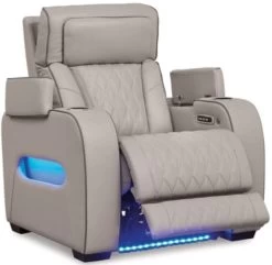 Signature Design By Ashley® Boyington Gray Power Recliner -Furniture Store 55a165b4 53fa 441a 9fa8 8bcfad57ec7e