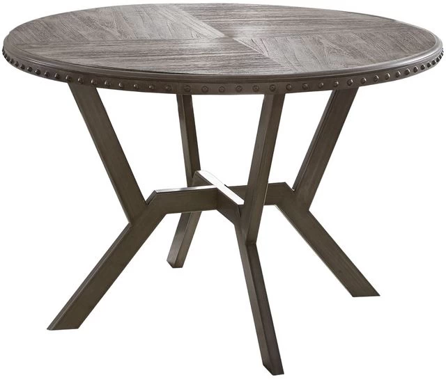 Steve Silver Co. Alamo Gray 45" Round Dining Table 3 Steve Silver Co. Alamo Gray 45" Round Dining Table