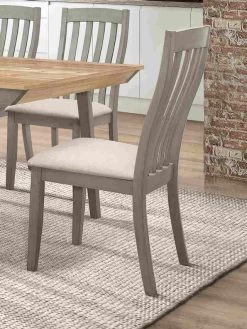 Coaster® Nogales 2-Piece Coastal Grey Slat Back Side Chairs -Furniture Store 56f6abe1 884d 4ae9 a97c 797c982eb8eb