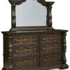 Signature Design By Ashley® Maylee Dark Brown Dresser And Mirror -Furniture Store 56fe4da4 4213 49f9 a886 e65acf7ae321