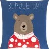 Surya Bundle Up Bear Navy 22"x22" Pillow Shell -Furniture Store 57f5a51f eca7 4149 99e5 850481401f52 1