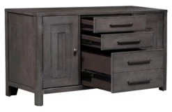 Liberty Modern Farmhouse Dusty Charcoal Credenza -Furniture Store 5ad4c142 f375 412c 9e03 6b971f79da39