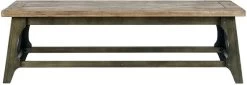 Olliix By INK+IVY Grey Oliver Dining Bench
