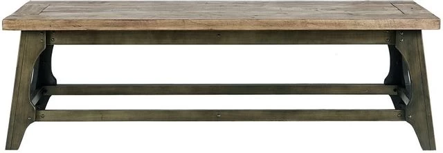 Olliix By INK+IVY Grey Oliver Dining Bench 3 Olliix By INK+IVY Grey Oliver Dining Bench