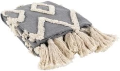 Surya Tut Medium Gray 50"x60" Throw Blanket 7 Surya Tut Medium Gray 50"x60" Throw Blanket -Furniture Store 5c879e6d b7d7 4f6a 8364 6d6e74b66003