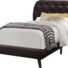 Monarch Specialties Bed, Twin Size, Platform, Teen, Frame, Upholstered, Pu Leather Look, Wood Legs, Brown, Transitional 2 Monarch Specialties Bed, Twin Size, Platform, Teen, Frame, Upholstered, Pu Leather Look, Wood Legs, Brown, Transitional -Furniture Store 5cc402a5 ffbd 4f9c 9fb9 5de847171b32