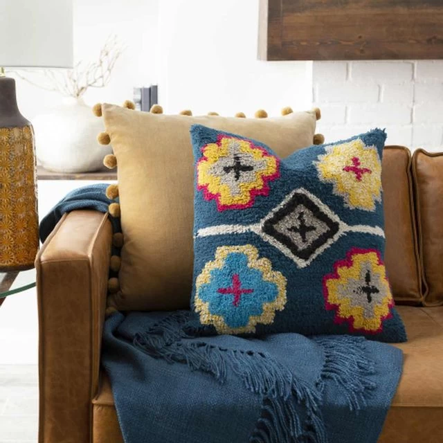 Surya Serengeti Camel 20"x20" Pillow Shell 4 Surya Serengeti Camel 20"x20" Pillow Shell - Image 2