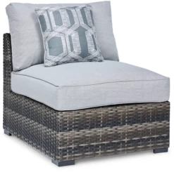 Signature Design By Ashley® Harbor Court 9-Piece Gray Outdoor Sectional -Furniture Store 5db22c63 4dd7 4ef4 a1ad 2a4a144ad4cf