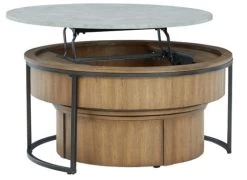 Signature Design By Ashley® Fridley 2-Piece Natural Nesting Coffee Table Set -Furniture Store 5deaab4c fd2b 4170 9064 a1cf31f24693