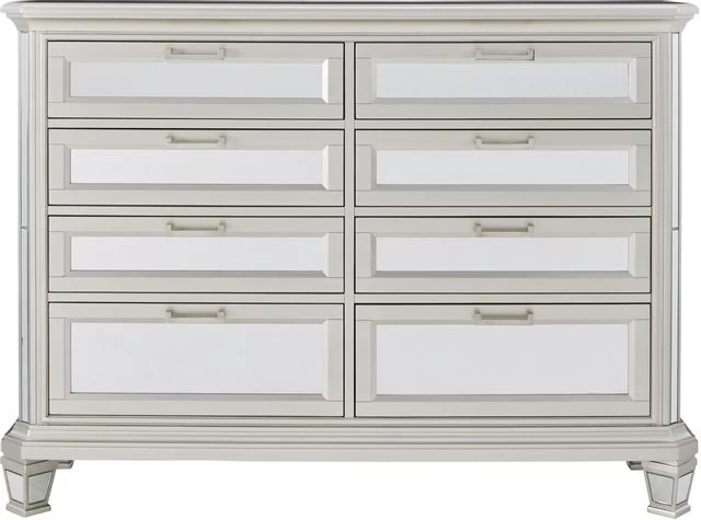 Signature Design By Ashley® Lindenfield Silver Dresser 4 Signature Design By Ashley® Lindenfield Silver Dresser - Image 2