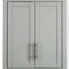 Crosley Furniture® Savannah Gray Wall Accent Cabinet