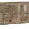 Crestview Collection Bengal Manor Mango Wood Grey Sideboard