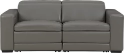 Signature Design By Ashley® Texline 3-Piece Gray Power Reclining Sofa