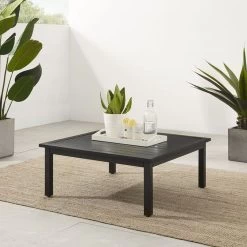 Crosley Furniture® Clark Matte Black Outdoor Coffee Table 11 Crosley Furniture® Clark Matte Black Outdoor Coffee Table -Furniture Store 61850450 f091 4d4a a508 533a2b03ff43