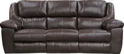 IAmerica Bruno Power Triple Recliner Sofa With Drop Down Table