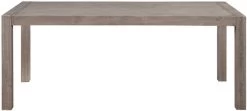 Steve Silver Co. Auckland Weathered Grey 79" Dining Table