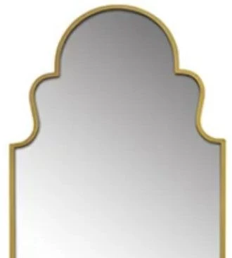 Crestview Collection Raven I Gold Wall Mirror 4 Crestview Collection Raven I Gold Wall Mirror - Image 2