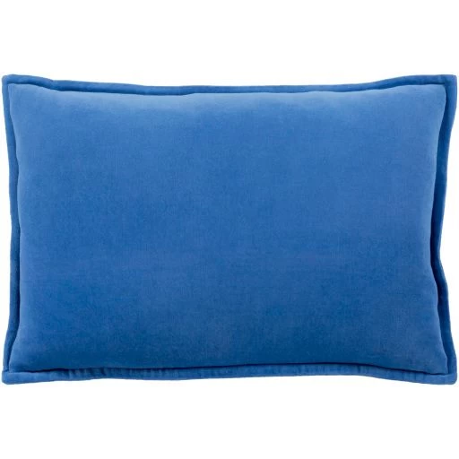 Surya Cotton Velvet Dark Blue 18"x18" Pillow Shell 4 Surya Cotton Velvet Dark Blue 18"x18" Pillow Shell - Image 2