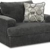 Signature Design By Ashley® Karinne Smoke Oversized Chair -Furniture Store 67cd2ca4 b59c 4416 bd7e 6036f613dbd9