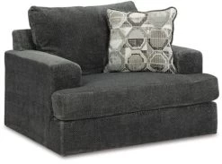 Signature Design By Ashley® Karinne Smoke Oversized Chair