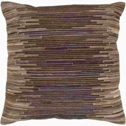 Surya Zander Dark Brown 20"x20" Pillow Shell