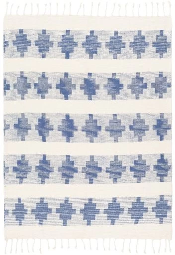 Surya Bayou Sky Blue 50"x60" Throw Blanket 5 Surya Bayou Sky Blue 50"x60" Throw Blanket - Image 3