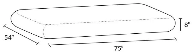 CordaRoy's® Navy Nest Terry Corduroy Full Chair 5 CordaRoy's® Navy Nest Terry Corduroy Full Chair - Image 3