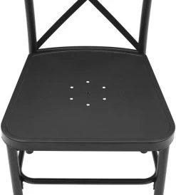 Crosley Furniture® Astrid 2-Piece Matte Black Indoor/Outdoor Dining Chair Set -Furniture Store 69a2270b 1f42 41dd bb8b 18dec1025059