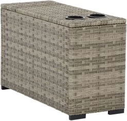 Signature Design By Ashley® Calworth 4-Piece Beige Outdoor Sectional Set With Ottoman -Furniture Store 6a82646d c8db 47f4 9ac4 f16963b7ba48