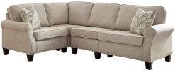 Signature Design By Ashley® Alessio 3-Piece Beige Sectional