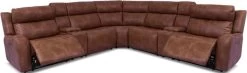 Cheers By Man Wah 7pc Power Reclining Sectional With Power Headrest P08611690