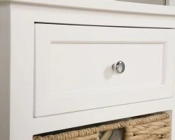 Sauder® Cottage Road® White Cabinet With Baskets -Furniture Store 6e8ed555 8d37 4d55 80e0 9234d16ca04d