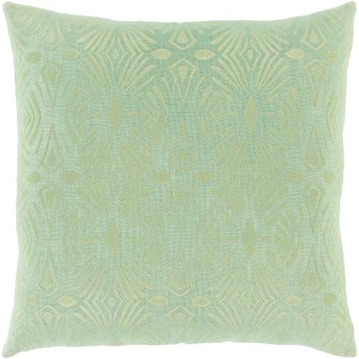 Surya Accra Mint 18"x18" Toss Pillow Shell 3 Surya Accra Mint 18"x18" Toss Pillow Shell