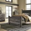 Signature Design By Ashley® Wynnlow 3pc Rustic Gray Queen Upholstered Poster Bedroom Set P73783461 -Furniture Store 6eeca053 97ce 4126 953e 06564ec0c740
