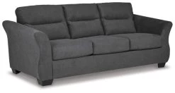 Signature Design By Ashley® Miravel Gunmetal Queen Sleeper Sofa