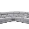 Steve Silver Co. Park City Pumice Grey Power Reclining Sectional