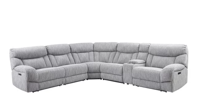 Steve Silver Co. Park City Pumice Grey Power Reclining Sectional 3 Steve Silver Co. Park City Pumice Grey Power Reclining Sectional