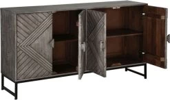 Signature Design By Ashley® Treybrook Distress Grey Accent Cabinet -Furniture Store 735d84e7 7e24 4f0a 9c2a 55d1edc3282c