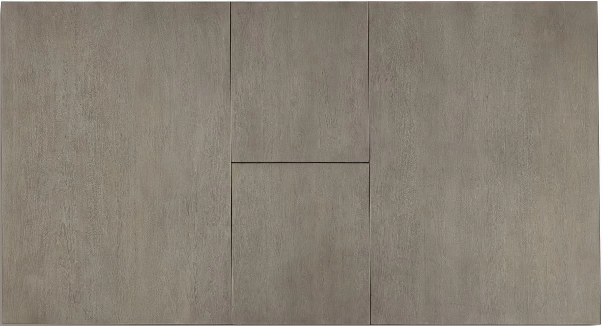 Benchcraft® Nollicott Whitewash/Light Gray Dining Extension Table 7 Benchcraft® Nollicott Whitewash/Light Gray Dining Extension Table - Image 5