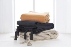 Surya Copacetic Navy 50"x60" Throw Blanket -Furniture Store 748fd9db fec3 4e58 bce2 362acdf1c1ca