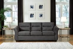 Signature Design By Ashley® Miravel Gunmetal Queen Sleeper Sofa -Furniture Store 74f09263 3daa 4d6f 8af3 4eef73b3d3b4